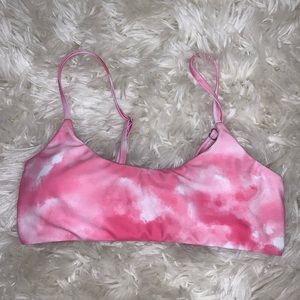 tie dye bikini top